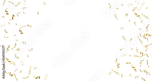 Celebration background template with confetti Colorful ribbons frame. luxury greeting rich card.