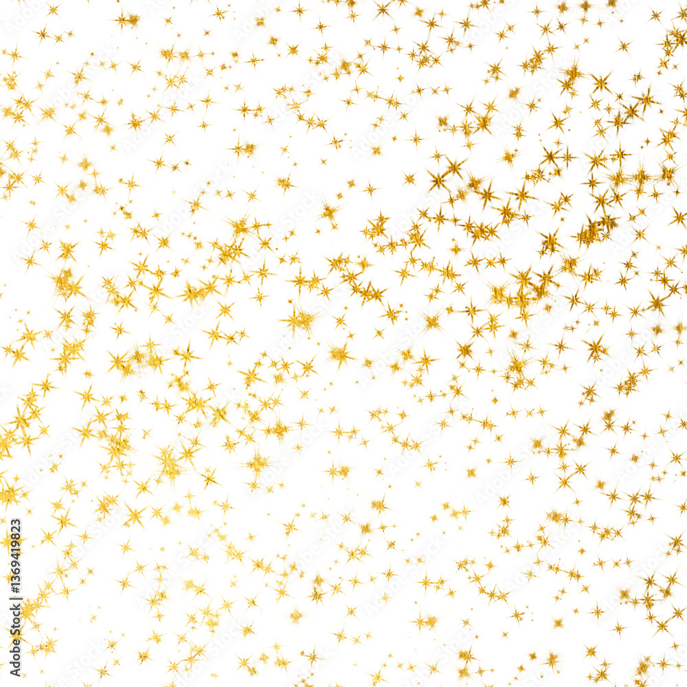 Golden Starry Night on Black Background Creates a Sense of Wonder and Awe Inspiring Golden Starry Night on Black Background Creates a Sense of Wonder and Awe Inspiring