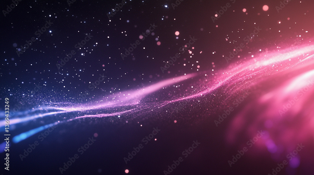 Obraz premium Futuristic abstract space style for digital design and creative projects