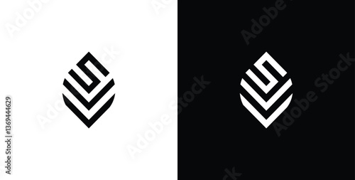 Minimal Innovative Initial Letter S creative elegant. Premium Business S logo icon