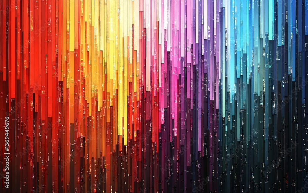 Abstract colorful vertical lines, gradient spectrum. Abstract colorful vertical lines, gradient spectrum.