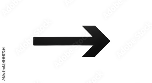 Black arrow illustration. Black arrow symbol. Black arrow icon. Arrows vector. Vector illustration