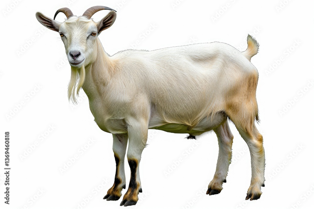 High Quality Picture of Boldly Isolated Display Goat Isolated on Transparent Background Png High Quality Picture of Boldly Isolated Display Goat Isolated on Transparent Background Png