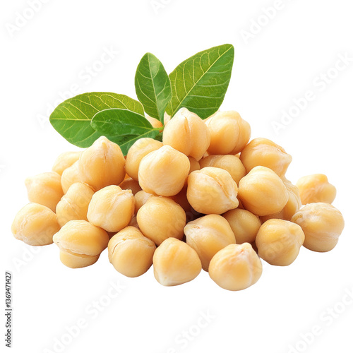 Wallpaper Mural Fresh Organic Chickpeas on transparent background Torontodigital.ca