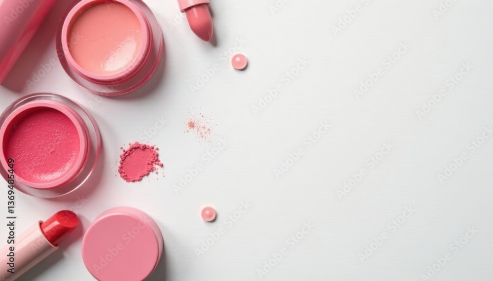 Empty white surface, ideal for cosmetic product placement, studio, texture, bright Empty white surface, ideal for cosmetic product placement, studio, texture, bright