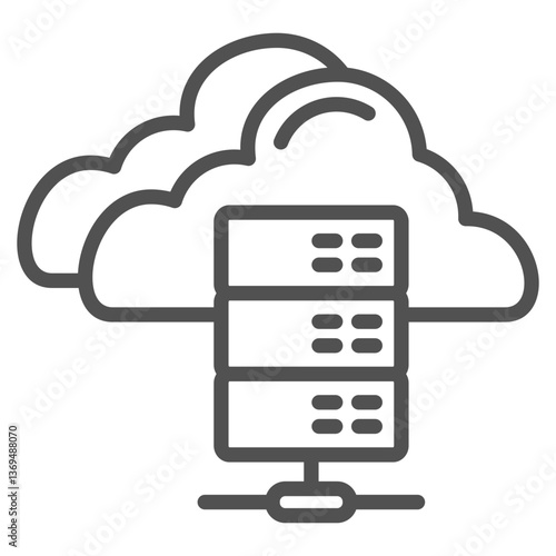 Server Outline Icon