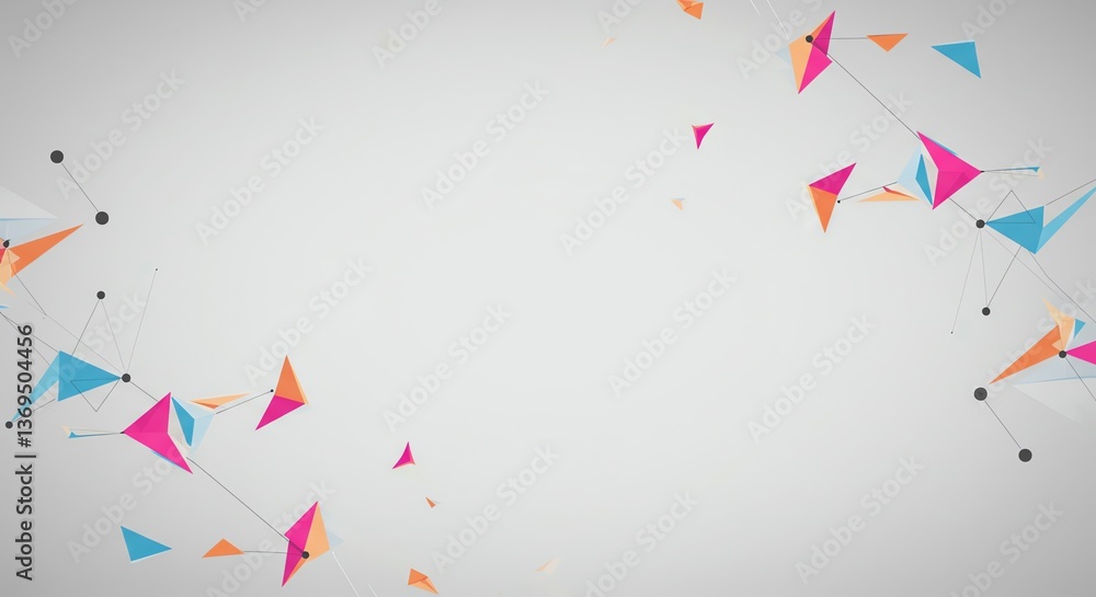 a modern, abstract background with geometric, low-poly shapes in vibrant colors a modern, abstract background with geometric, low-poly shapes in vibrant colors