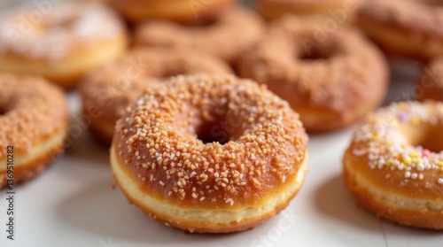 Wallpaper Mural donuts with icing sugar Torontodigital.ca