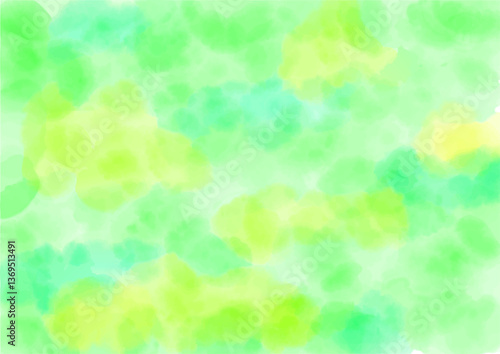 水彩　にじんだピンク、パープルの背景素材