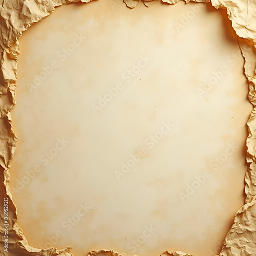 Close-up of handmade textured paper with visible fibers and a natural, organic look