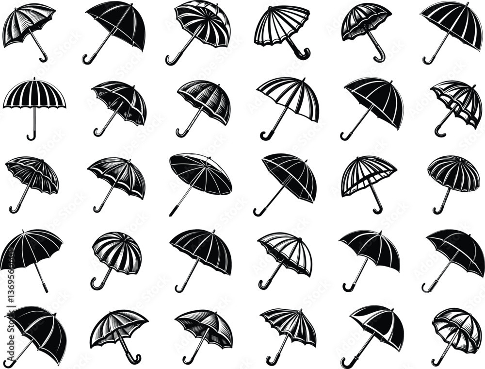 Umbrella SVG Bundle Umbrella SVG Bundle