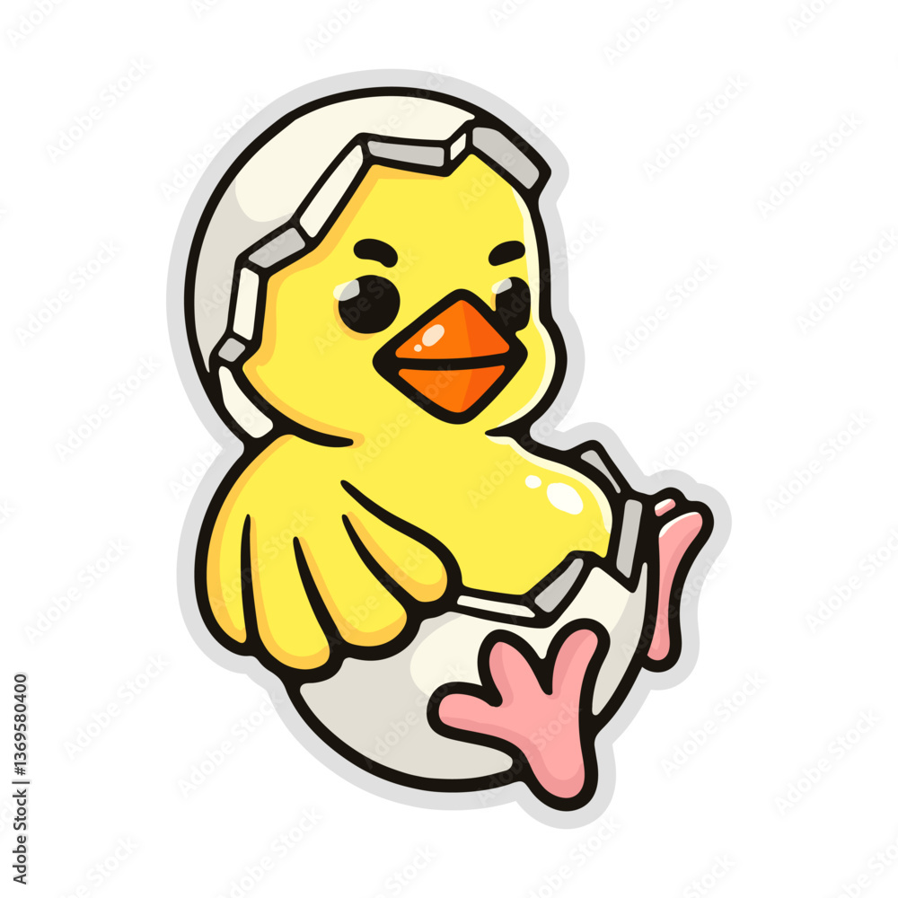 illustration animal chick on white background illustration animal chick on white background