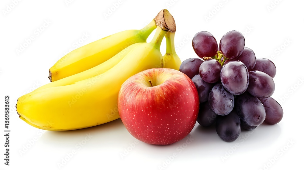 A wicker basket holds ripe red apples and a green pear, a sweet and healthy fruit assortment A wicker basket holds ripe red apples and a green pear, a sweet and healthy fruit assortment