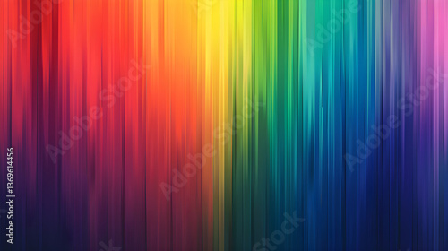 Wallpaper Mural Seamless Gradient Zonal Color Chart Displaying a Full Spectrum Transition from Warm to Cool Hues Torontodigital.ca