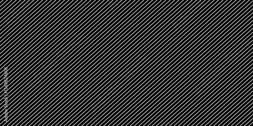 Slash line. Border with diagonal lines. Angle of tilt stripes. Black pattern of footer isolated vector on white background. vector
