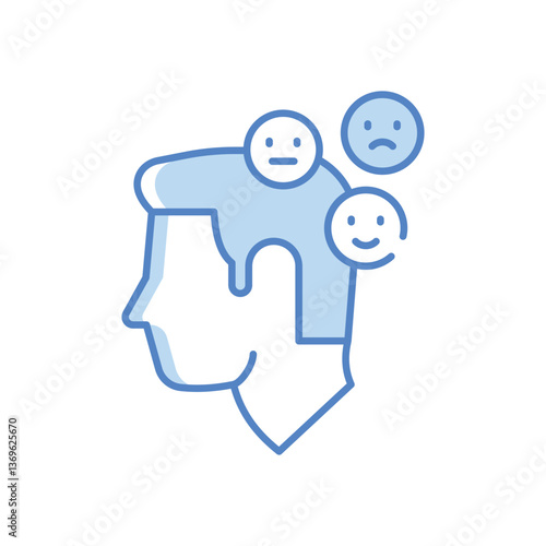 Emotional Intelligence Vector icon
