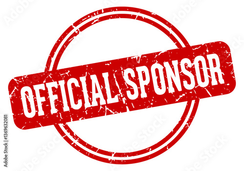 official sponsor stamp
