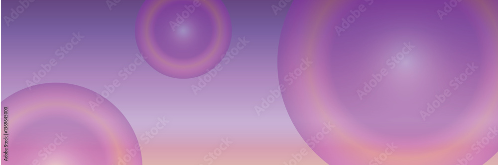 Obraz premium Abstract Gradient Shapes (1)