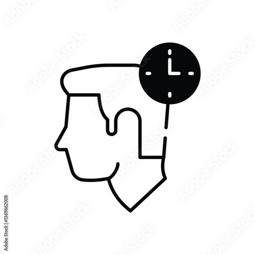 Patience Vector icon