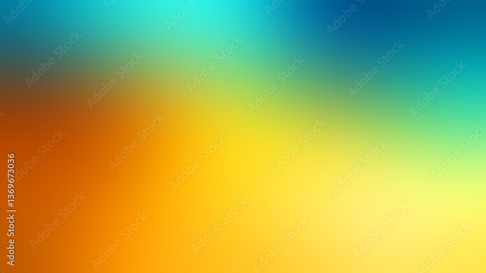 Fototapeta premium This abstract background features a vibrant colour scheme, accompanied by a linear element. The image displays an abstract background in bold, bright colours, with additional linear elements.