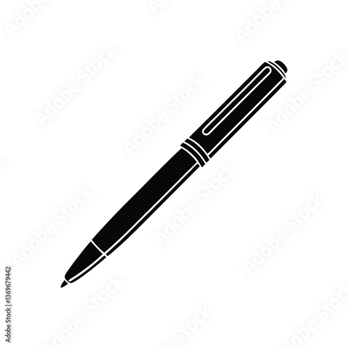 Pen isolated on a white background