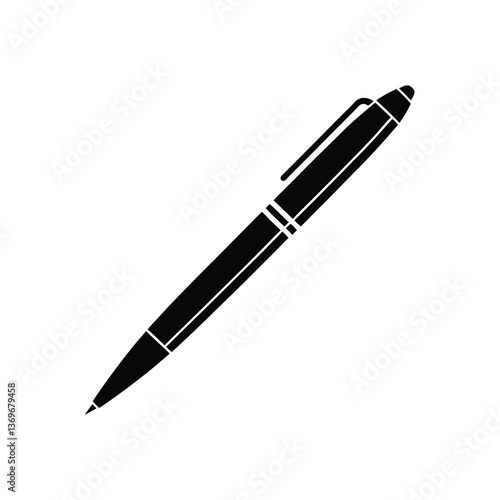 Pen isolated on a white background