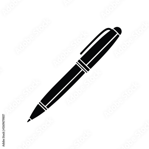 Pen isolated on a white background