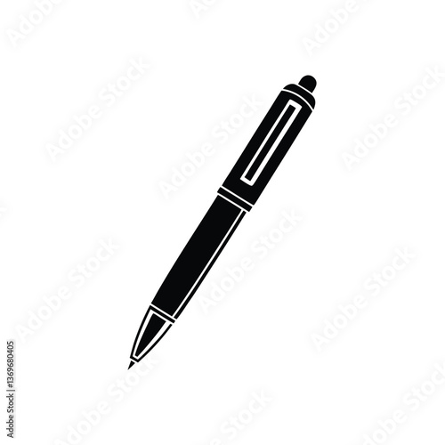 Pen isolated on a white background