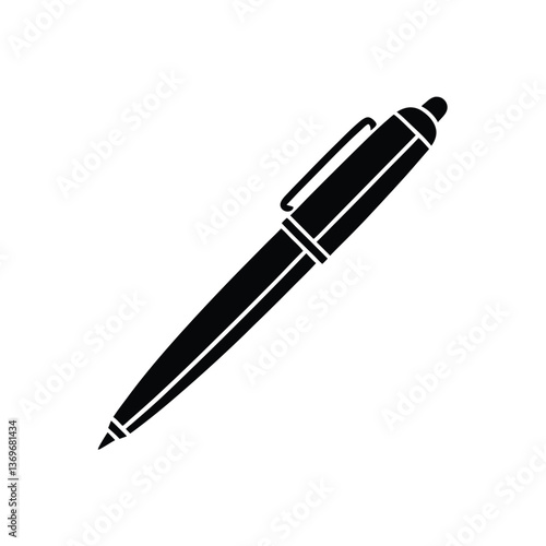 Pen isolated on a white background