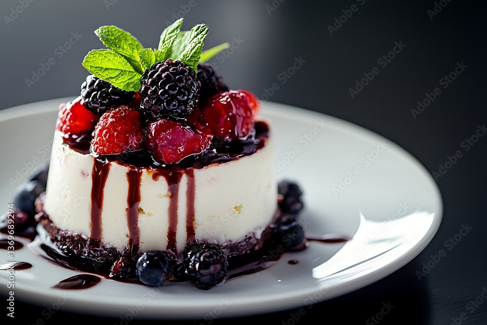 Scrumptious Berry Cheesecake Dessert Scrumptious Berry Cheesecake Dessert