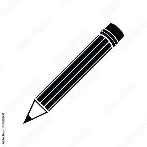 pencil isolated on a white background