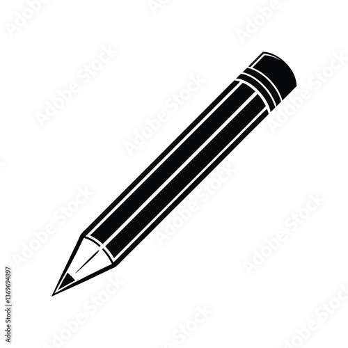 pencil isolated on a white background
