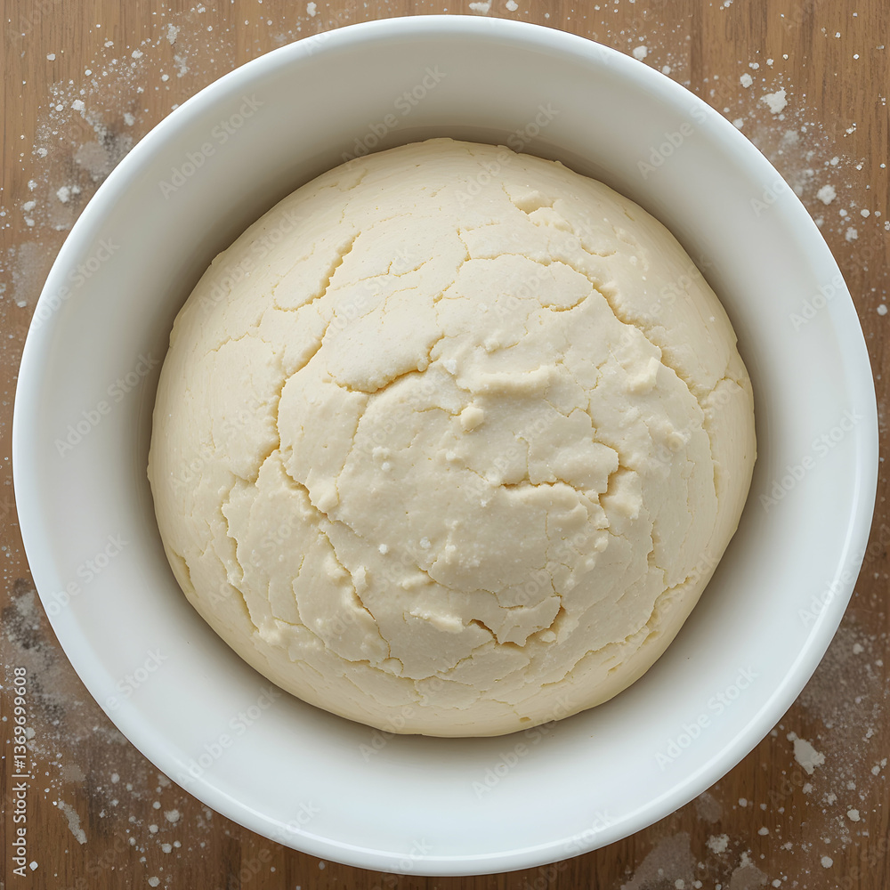 Homemade Bread Dough Baking Recipe Image Homemade Bread Dough Baking Recipe Image