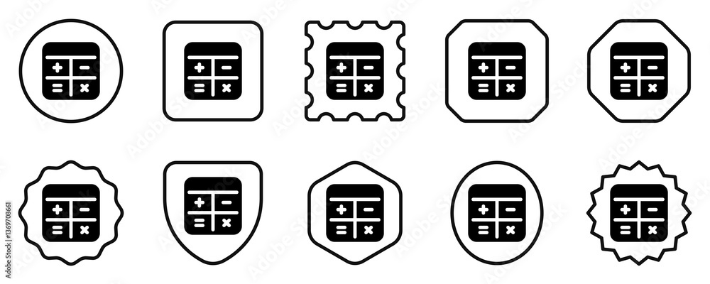 Editable calculator vector icon. Part of a big icon set family. Finance, business, investment, accounting. Perfect for web and app interfaces, presentations, infographics, etc Editable calculator vector icon. Part of a big icon set family. Finance, business, investment, accounting. Perfect for web and app interfaces, presentations, infographics, etc