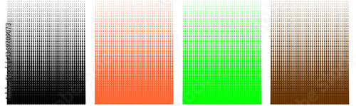 CMYK dot pattern background. Halftone dotted prepress color ink texture. Vector abstract printed production design. Bitmap pop art banner bg. Postscript rip chart illustration