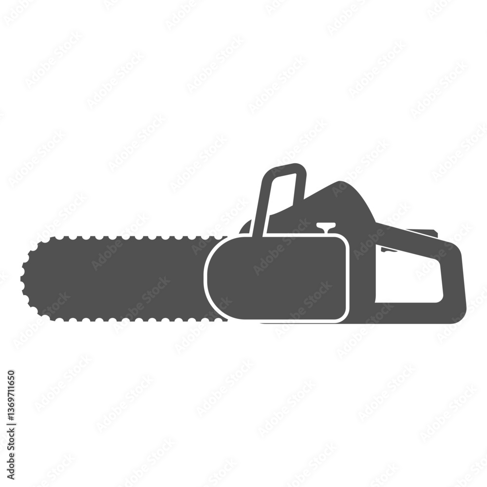 chainsaw isolated on white background chainsaw isolated on white background