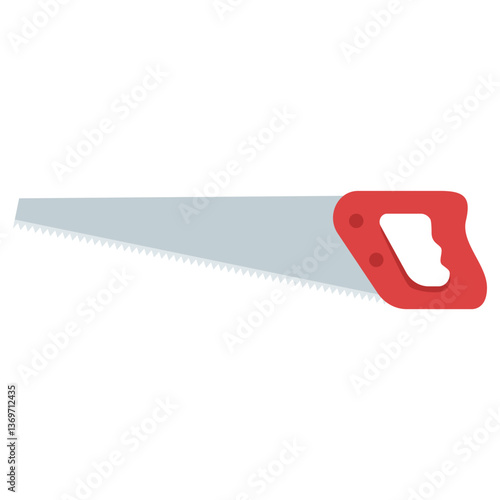 Illustration of Hand Saw Tool