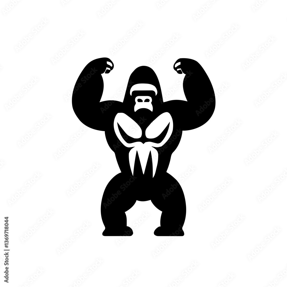 Obraz premium gorilla illustration 2