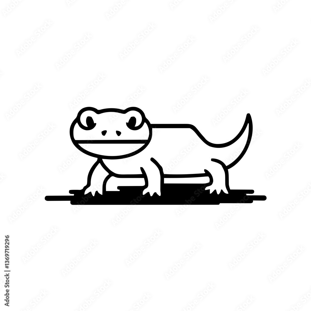 Obraz premium lizard