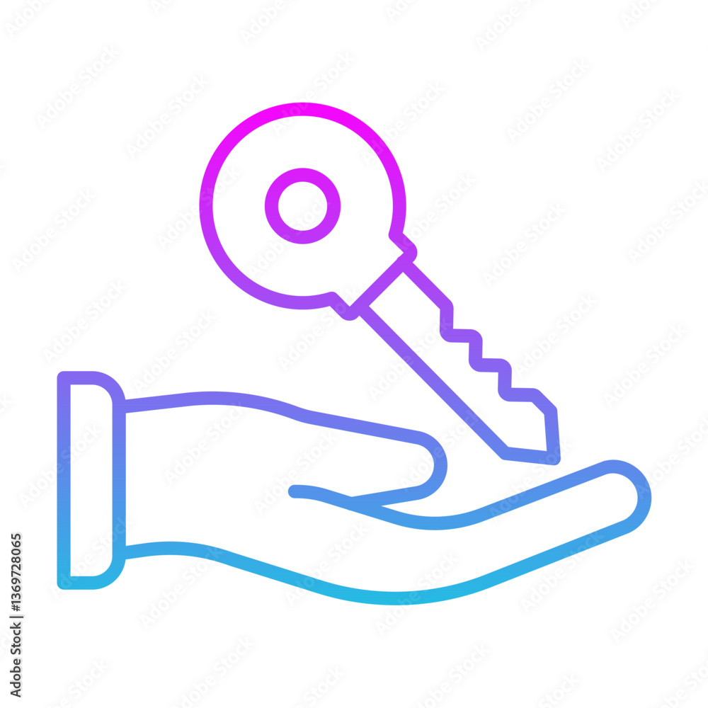 Obraz premium Valet Parking Icon