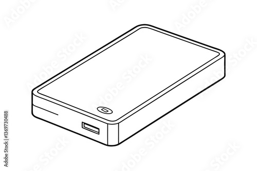 Portable Power Bank Device USB Rechargeable Battery Pack