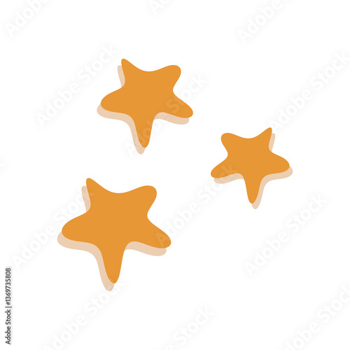 Simple Starfish Vector Illustration