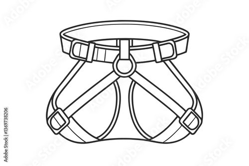 Climbing Harness Safety Gear Equipment for Rock Climbing
