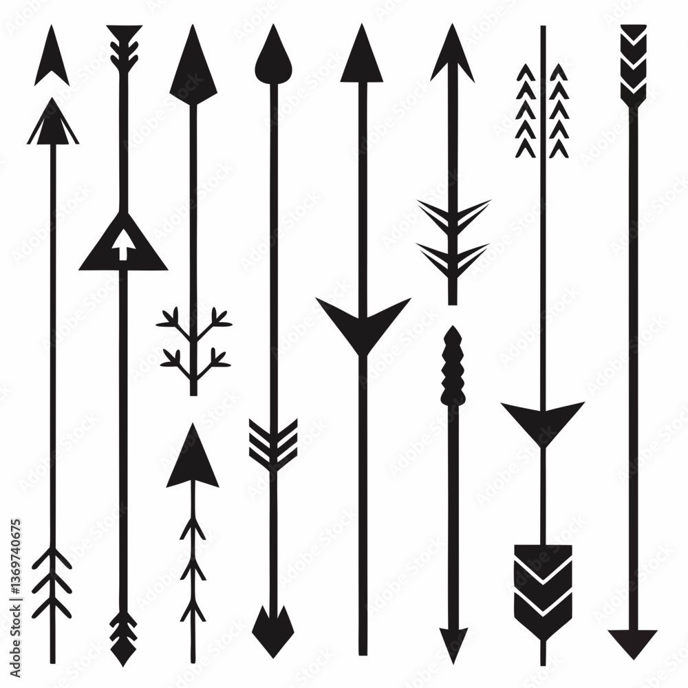 set of arrows set of arrows