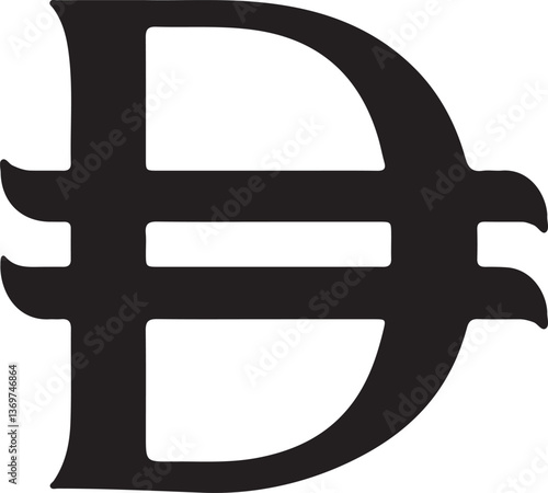 dirham money symbol, sign, icon,