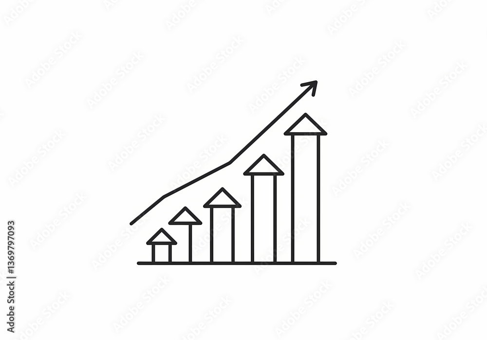 Growth Chart Increasing Trend Growth Chart Increasing Trend