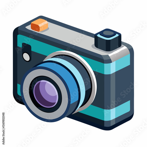 compact digital camera with a zoom lens 