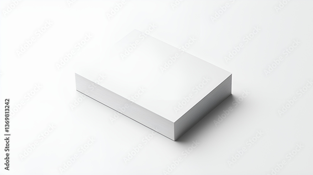Clean and Professional Blank Business Card Mockup Clean and Professional Blank Business Card Mockup
