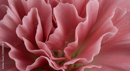 Wallpaper Mural Close Up Pink Carnation Petals Torontodigital.ca