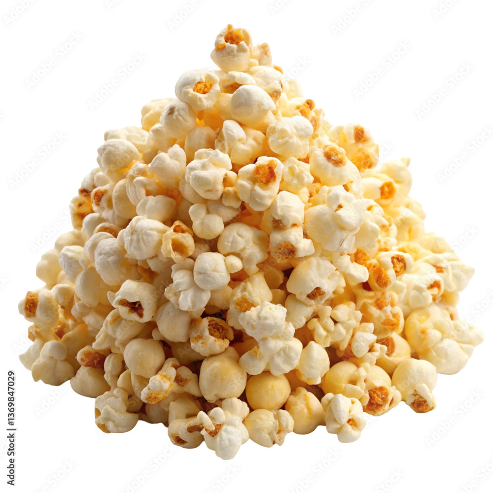 popcorn isolated on white popcorn isolated on white